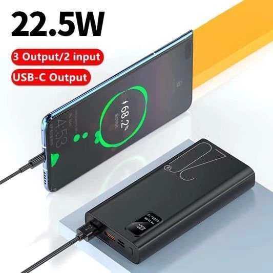 Павербанк 20000 mah 22.5W умб черный 2457738137 фото