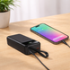 Павербанк 30000 mah powerbank 22.5W с фонариком черный 2476936707 фото 4