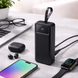 Павербанк 30000 mah powerbank 22.5W с фонариком черный 2476936707 фото 5